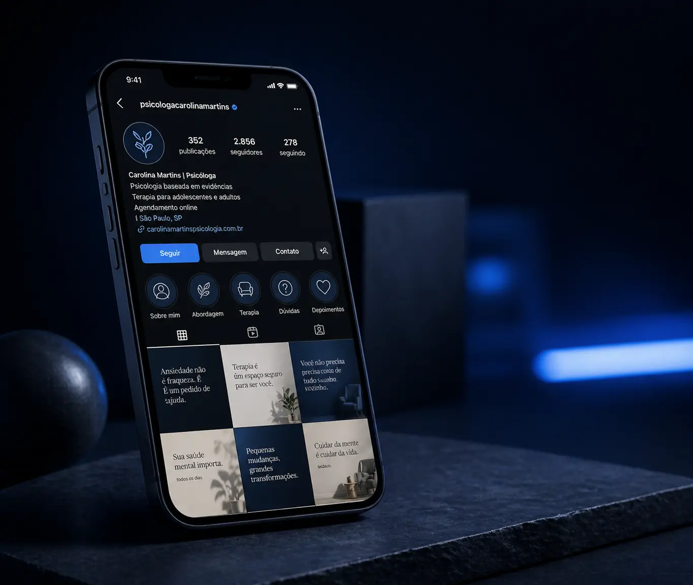 Custo invisível - pessoa pesquisando profissional
